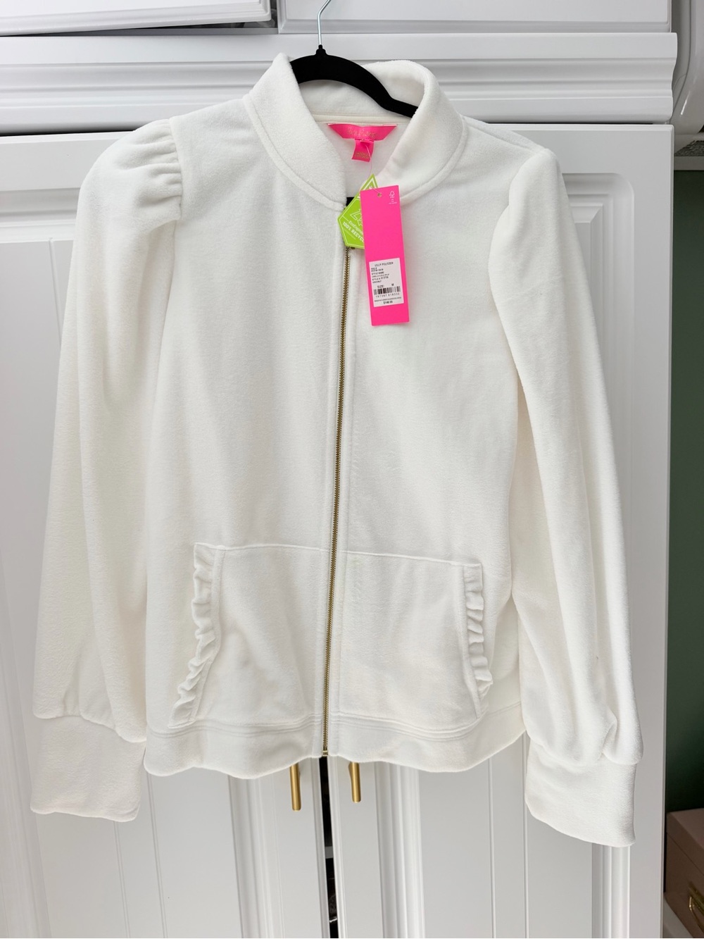 NWT Lilly Pulitzer fleece zip up